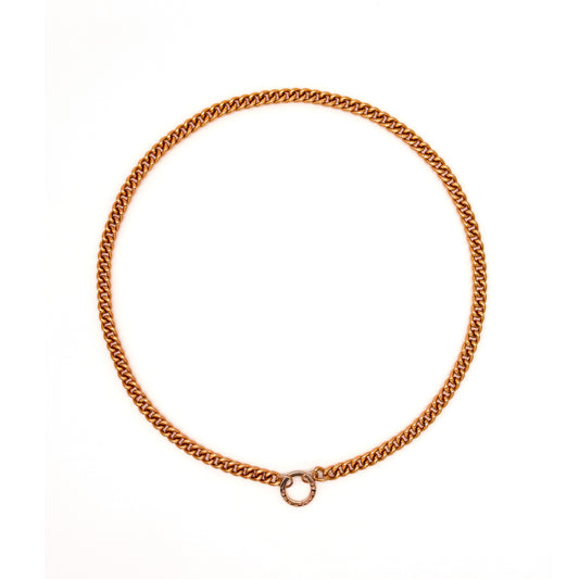 edie - long necklace (rose gold)